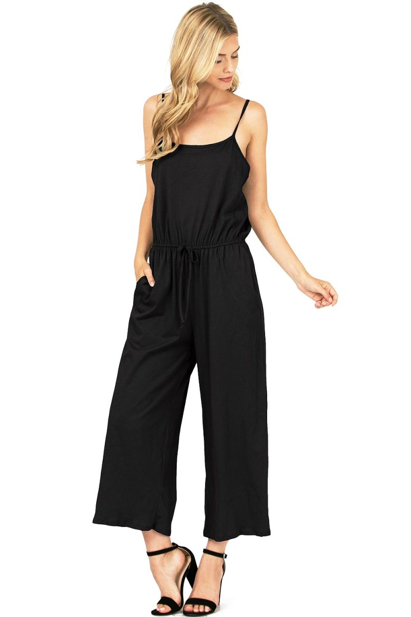 Brisk Culotte Jumpsuit - Pink Ice