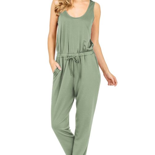 Lounge Jogger Jumpsuit - Pink Ice